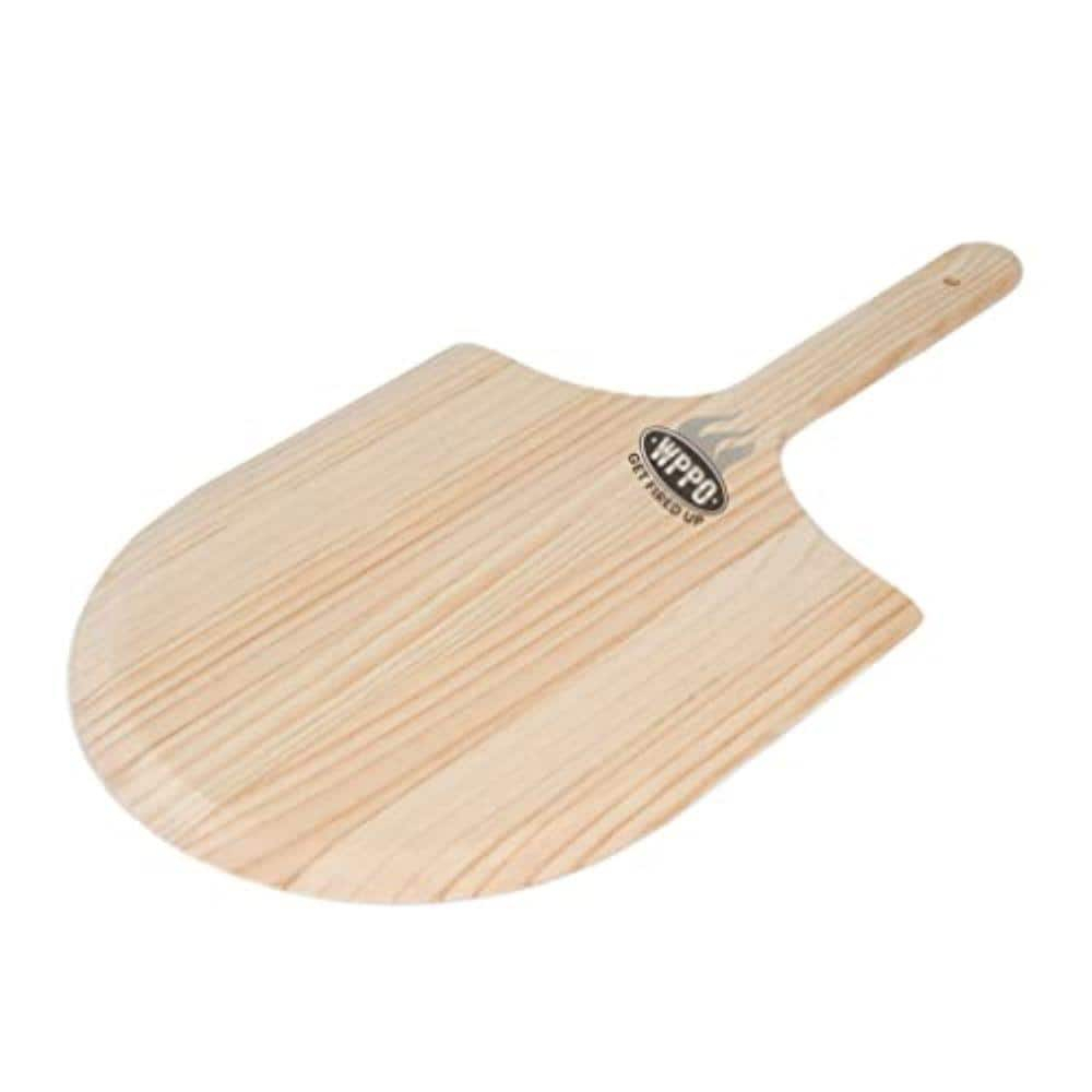 14 in. Square New Zealand Wooden Pizza Peel Outdoor Specialty Grill Accessory (2-Pack)