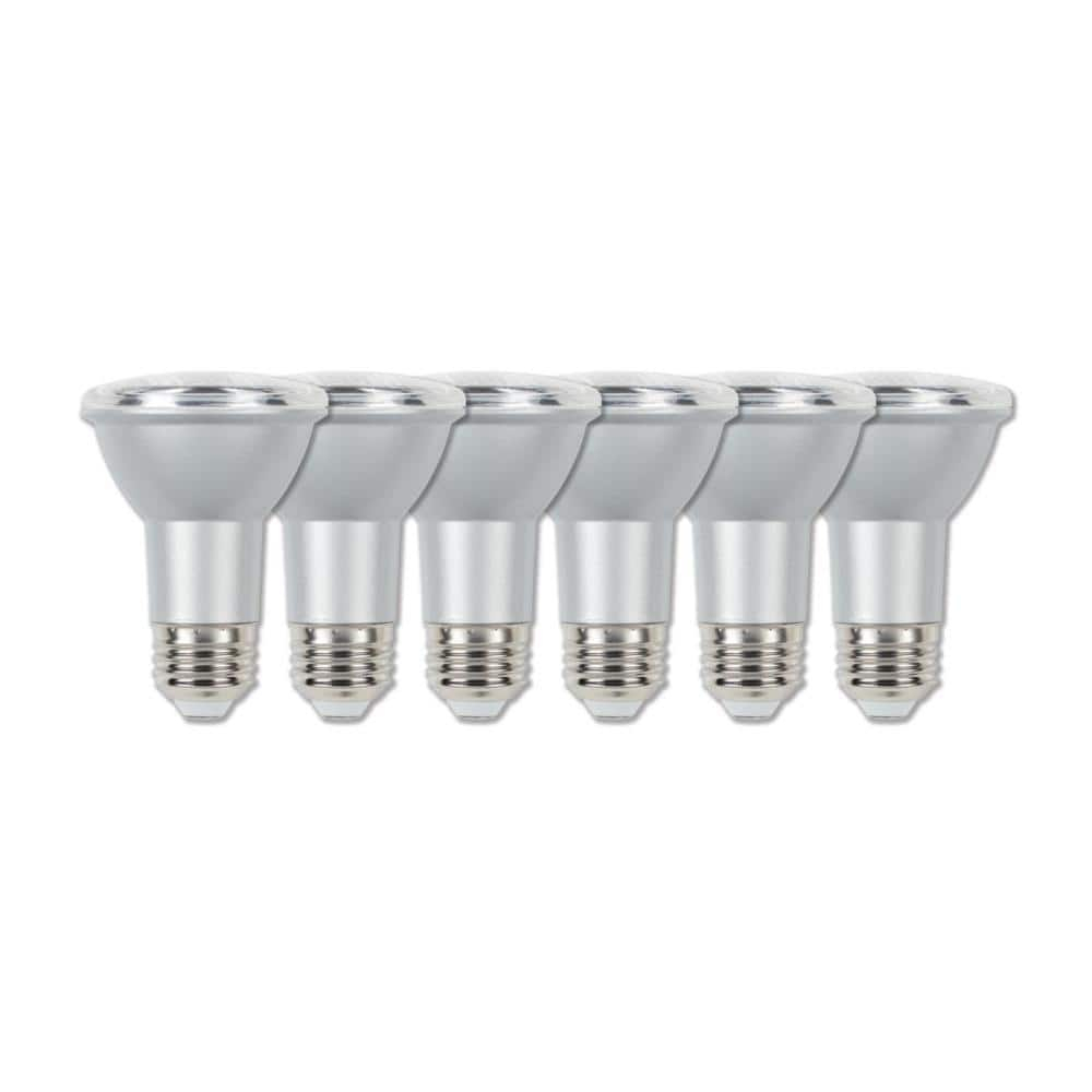 Westinghouse Lighting 5301220 7 (50-Watt Equivalent) PAR20 Flood Dimmable Bright White Indoor/Outdoor Energy Star (6 Pack) LED Light Bulb