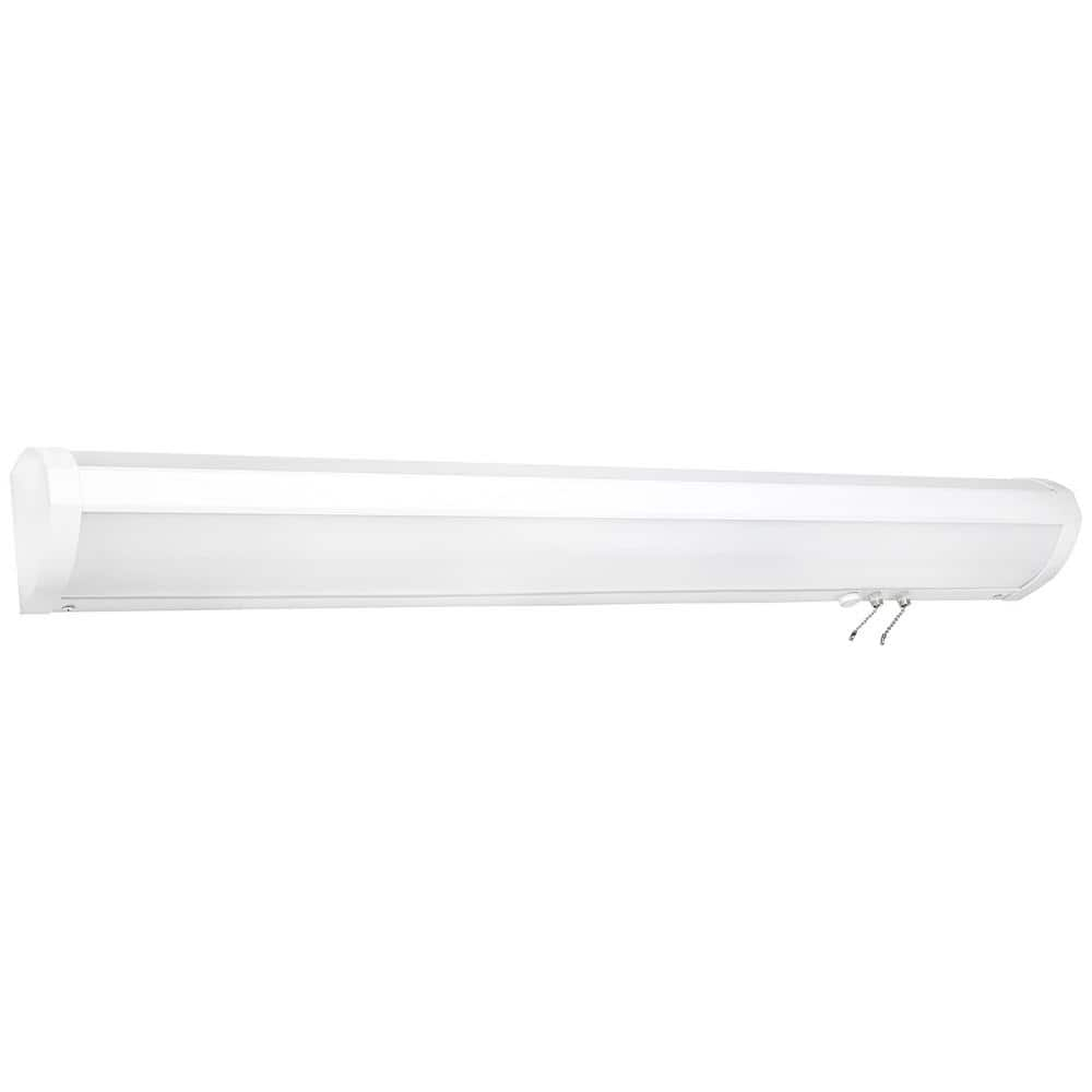 36-Inch Adjustable White LED Linear Bathroom Light Fixture
