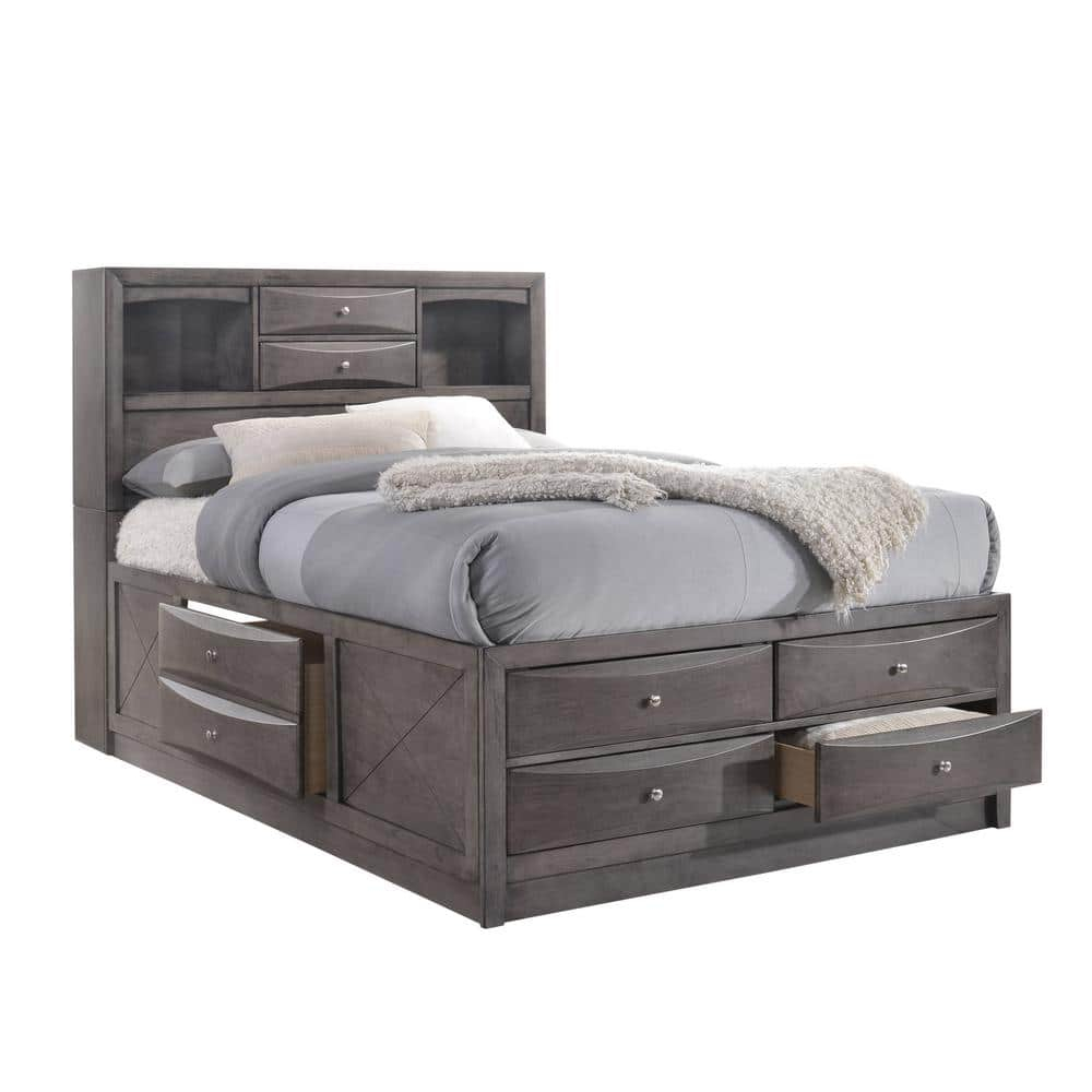 Picket House Furnishings Madison Storage Bedroom Set, Multiple Sizes, Multiple Finishes, Multiple Configurations