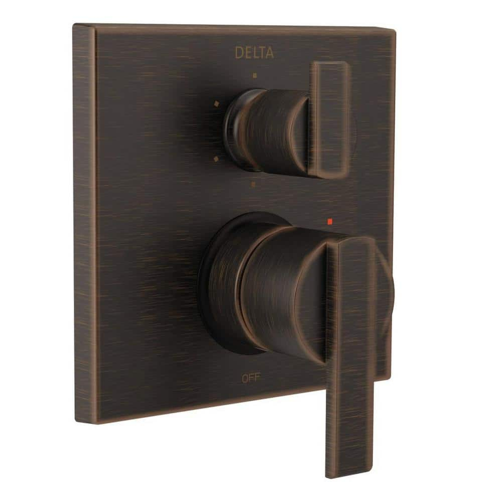Ara Angular Modern Monitor 14 Series Pressure Balance Valve Trim