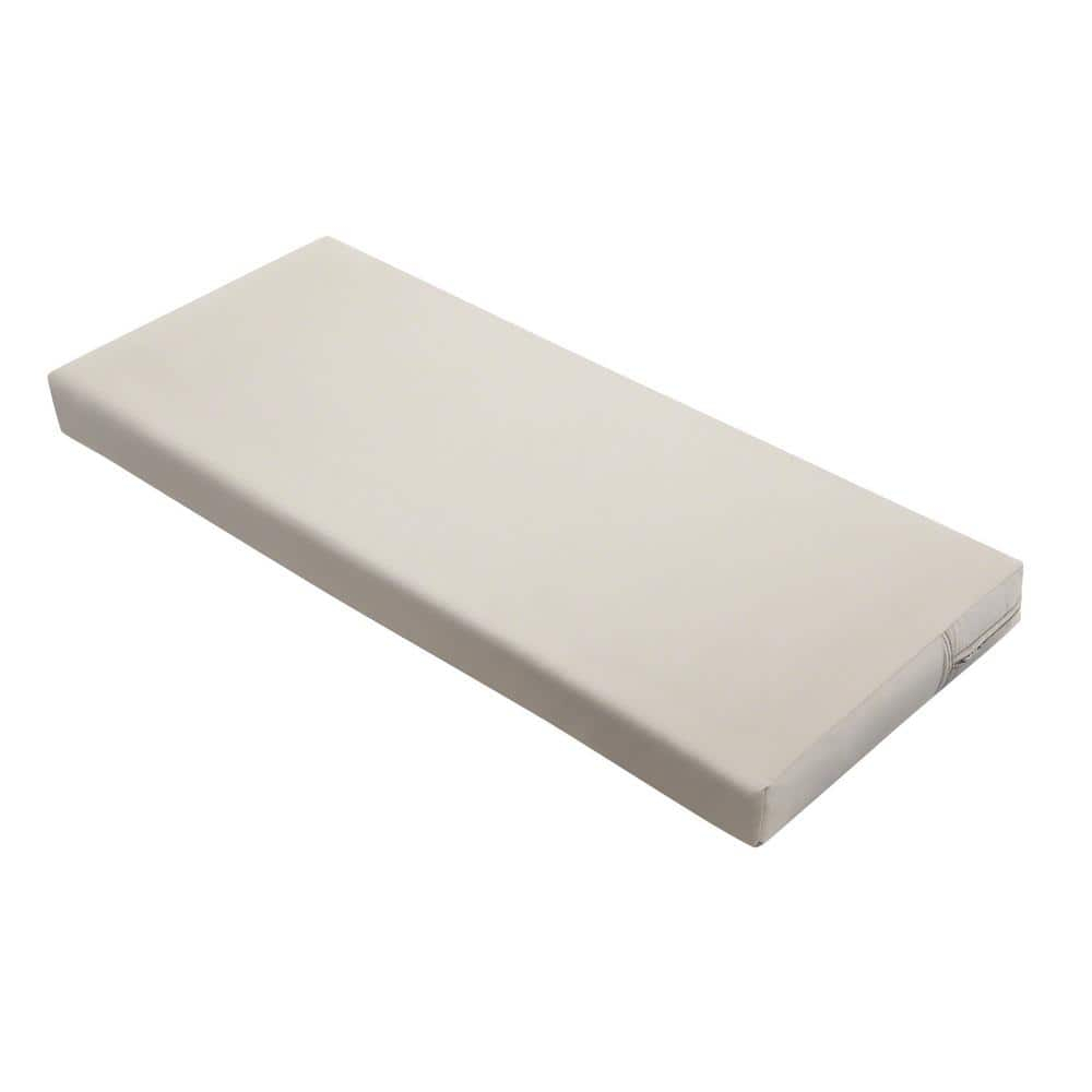 Classic Accessories Ravenna Water-Resistant Patio Bench/Settee Cushion, 48 x 18 x 3 inch, Mushroom