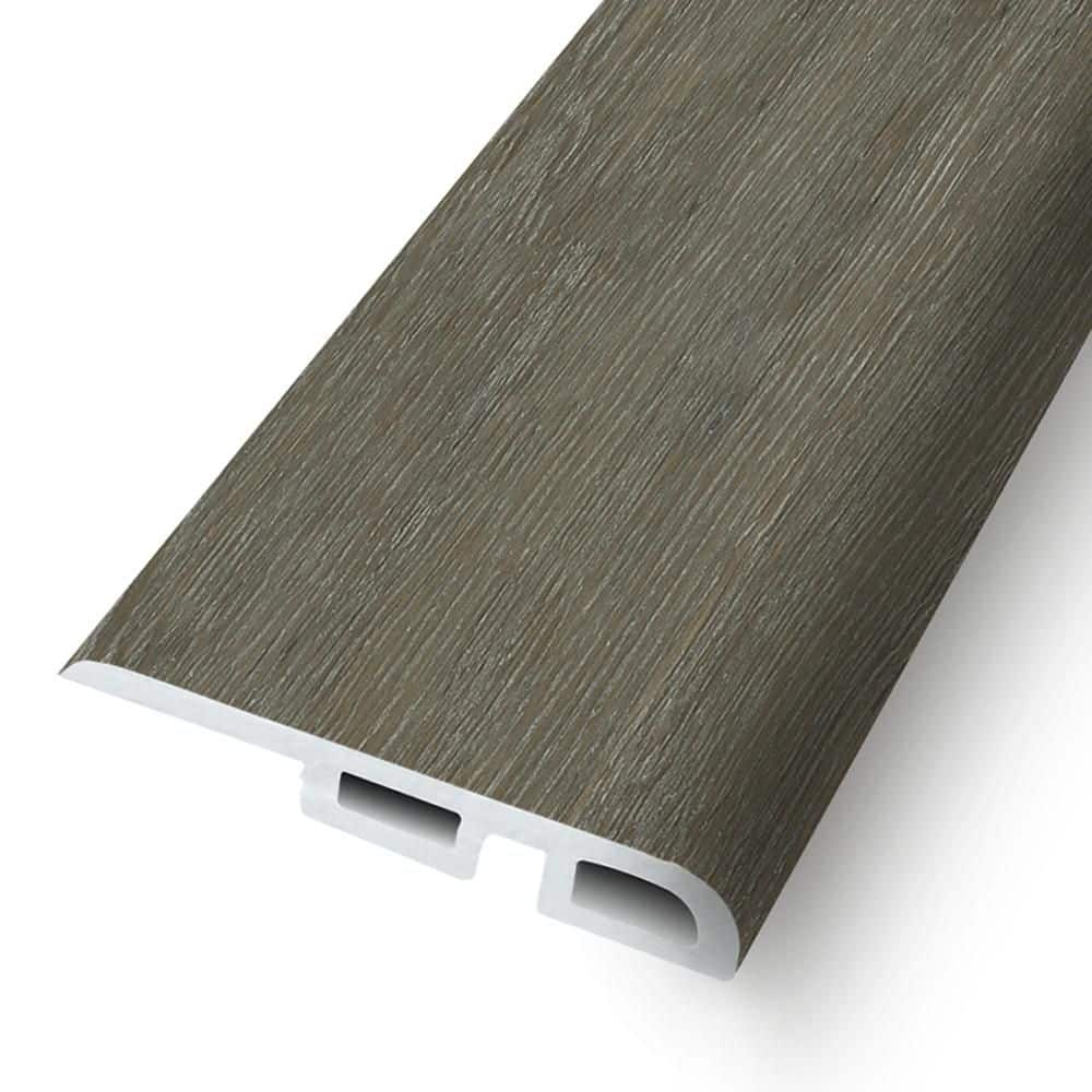 Safron Waterproof Vinyl Wood Look Flush Reducer Trim