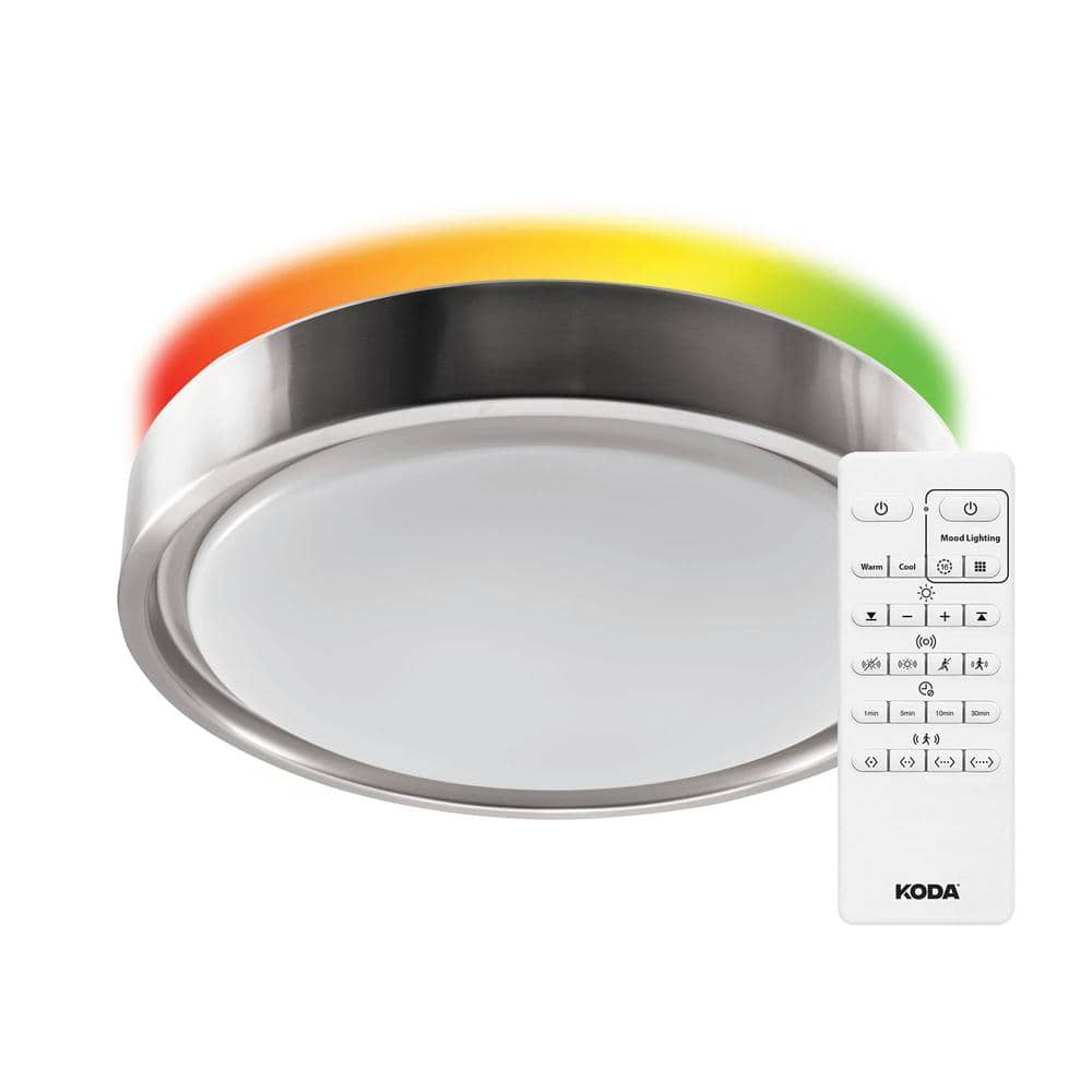 Koda KODA 14" LED Ceiling Light with Mood Lighting and Motion Sensor