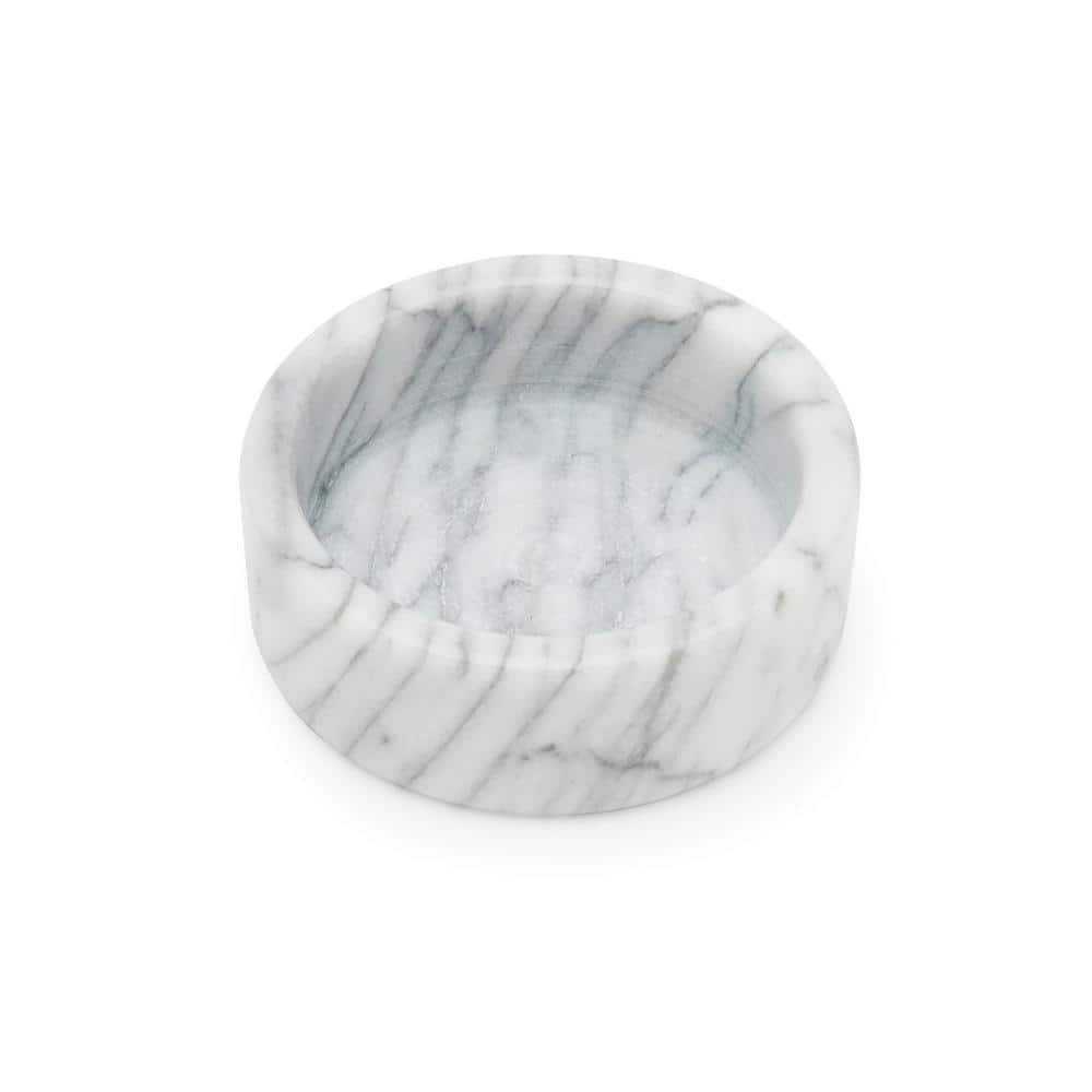 Fox Run Marble Wine Stand, White