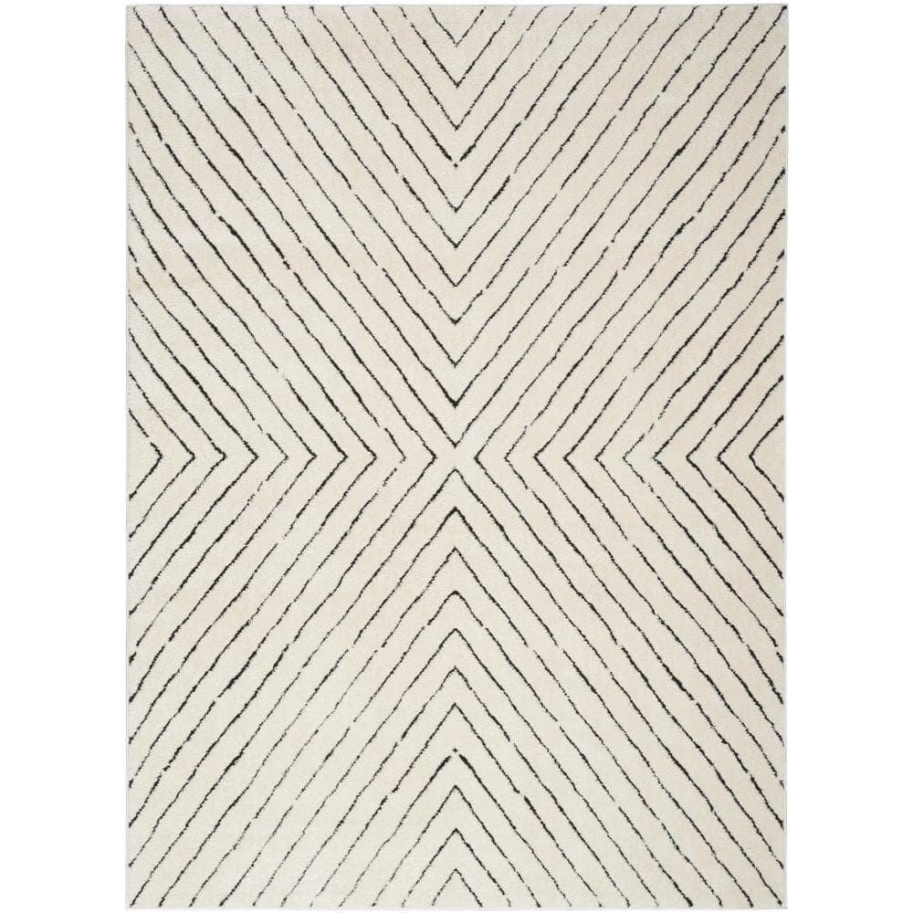 Nourison Home Scandinavian Rectangle Area Rug, 5' x 7'
