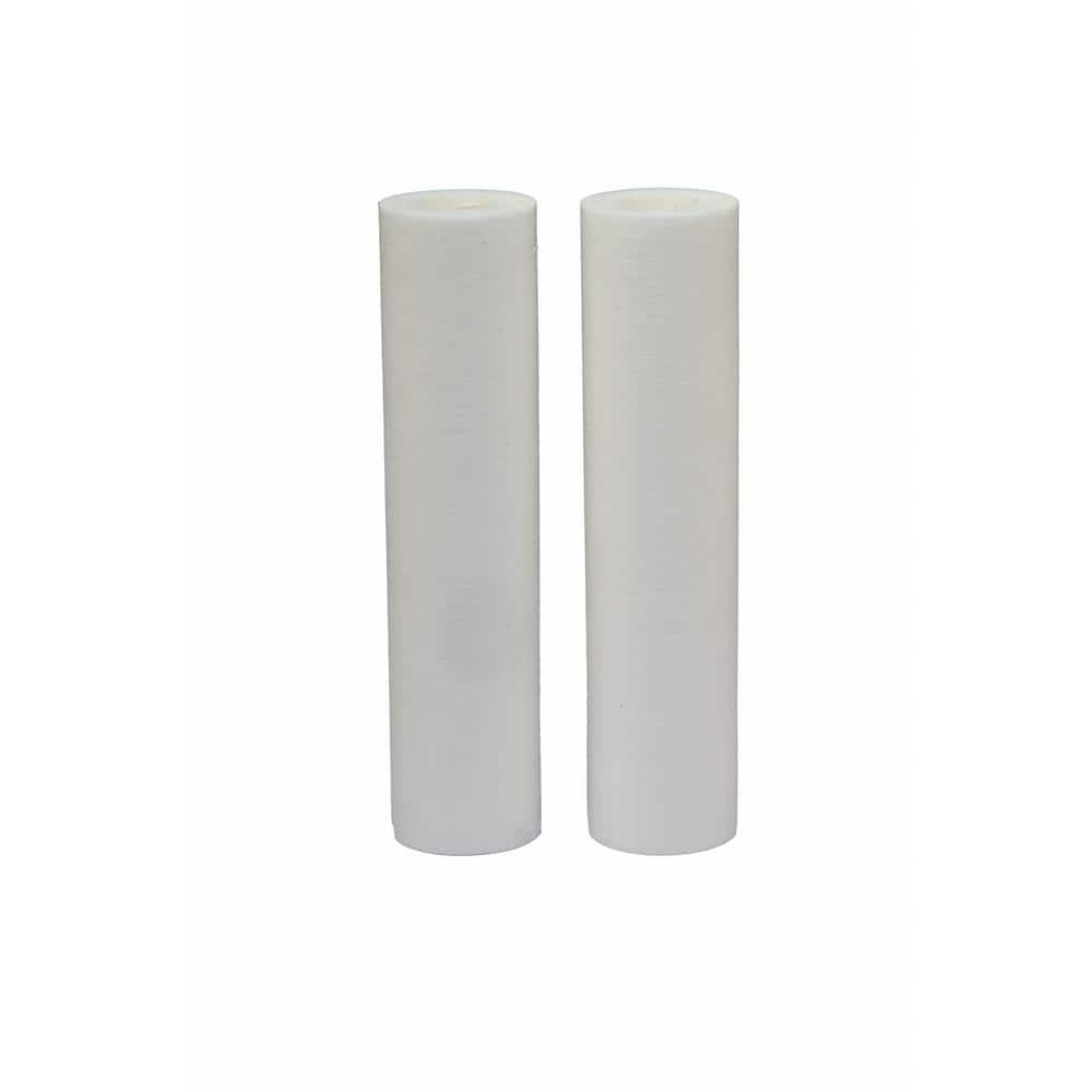 HDX HDX2BF4 Melt Blown Whole House Water Filter (2 pack): Reduces Sediment - 5 M