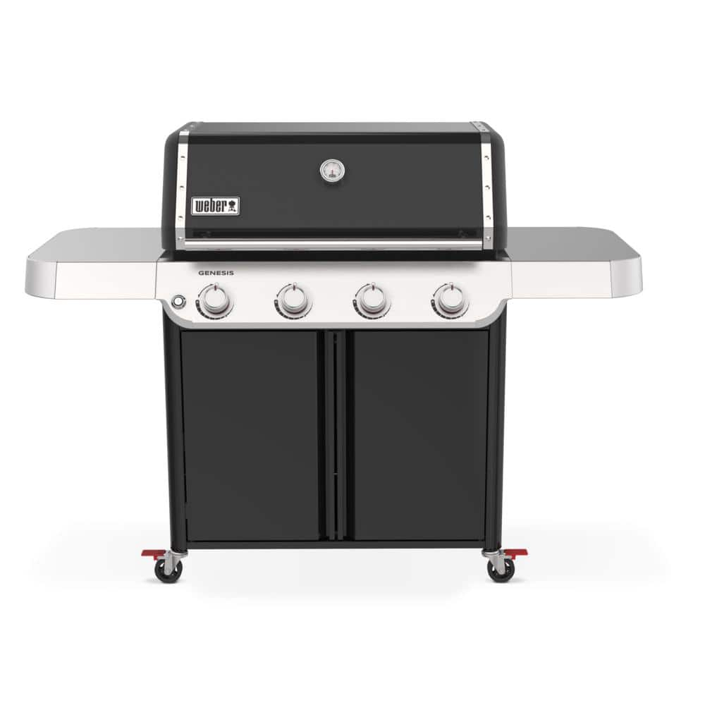 Weber Genesis E-415 Liquid Propane Gas Grill, Black