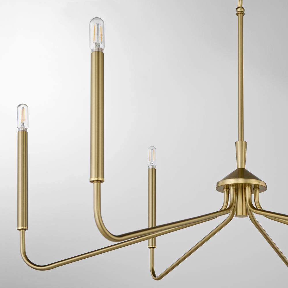 Quorum Lighting - Providence - 6 Light Chandelier-23.25 Inches Tall and 12.25
