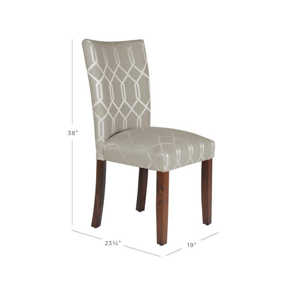 HomePop Parsons Dining Chairs (set of 2), Multiple Colors