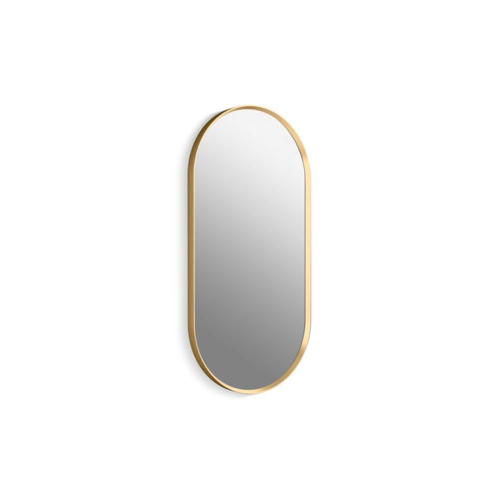Essential Capsule Wall Mirror, Bathroom/Vanity Mirror with Frame