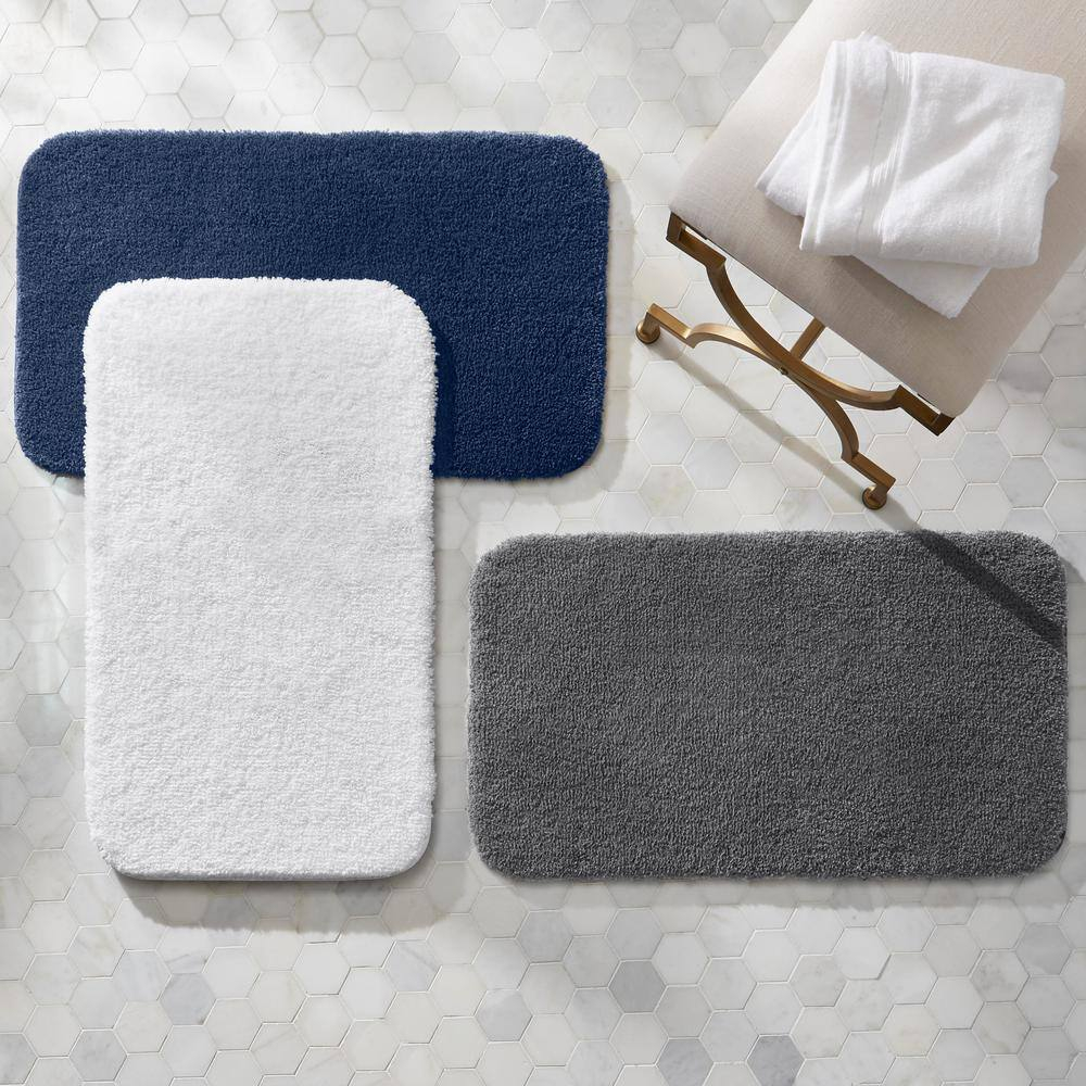 Mohawk Home Machine Washable Pure Perfection Bath Rug, Raspberry (1' 8" x2' 10")