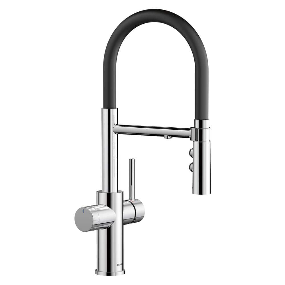 Catris Flexo Filter-Ready Semi-Pro Pull Down Single Handle Kitchen Faucet