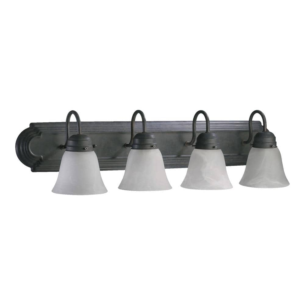 Quorum Lighting - Four Light Vanity - 4 Light Bath Vanity in Quorum Home