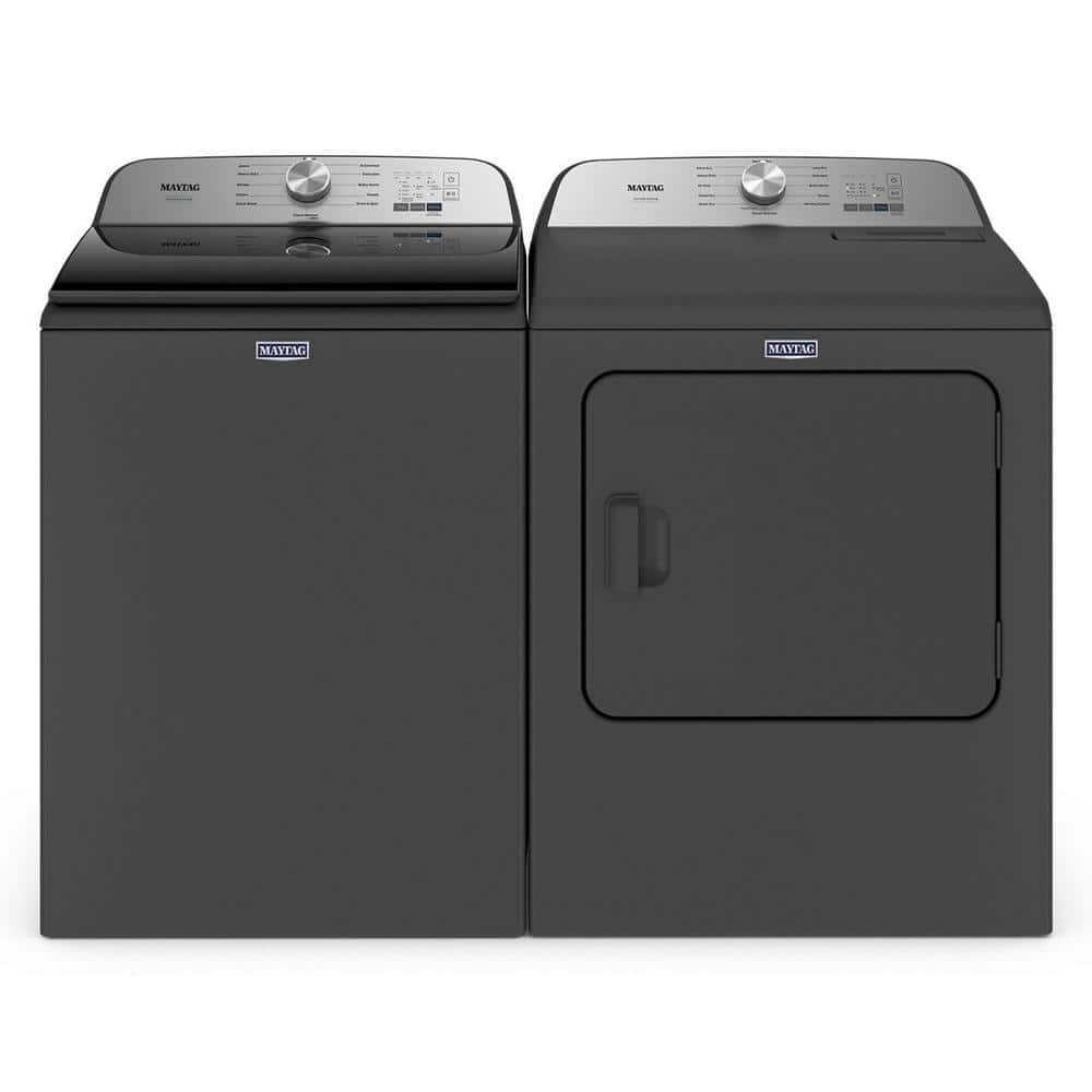 Maytag MVW6500MBK 4.7 Cu. Ft. Volcano Black Pet-Pro Top-Load HE Electric Washer