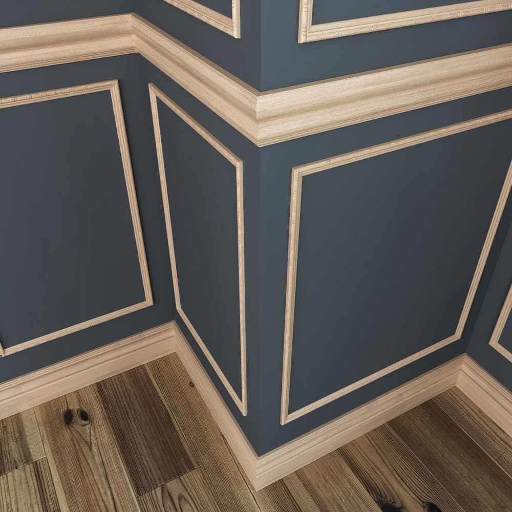 0.69'' H x 96'' W x 0.19'' D Wood Casing