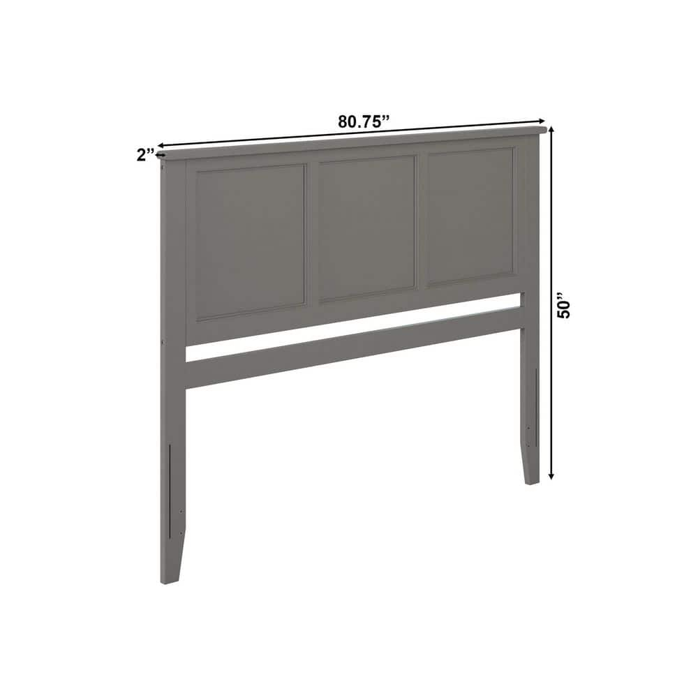 Madison King Grey Headboard