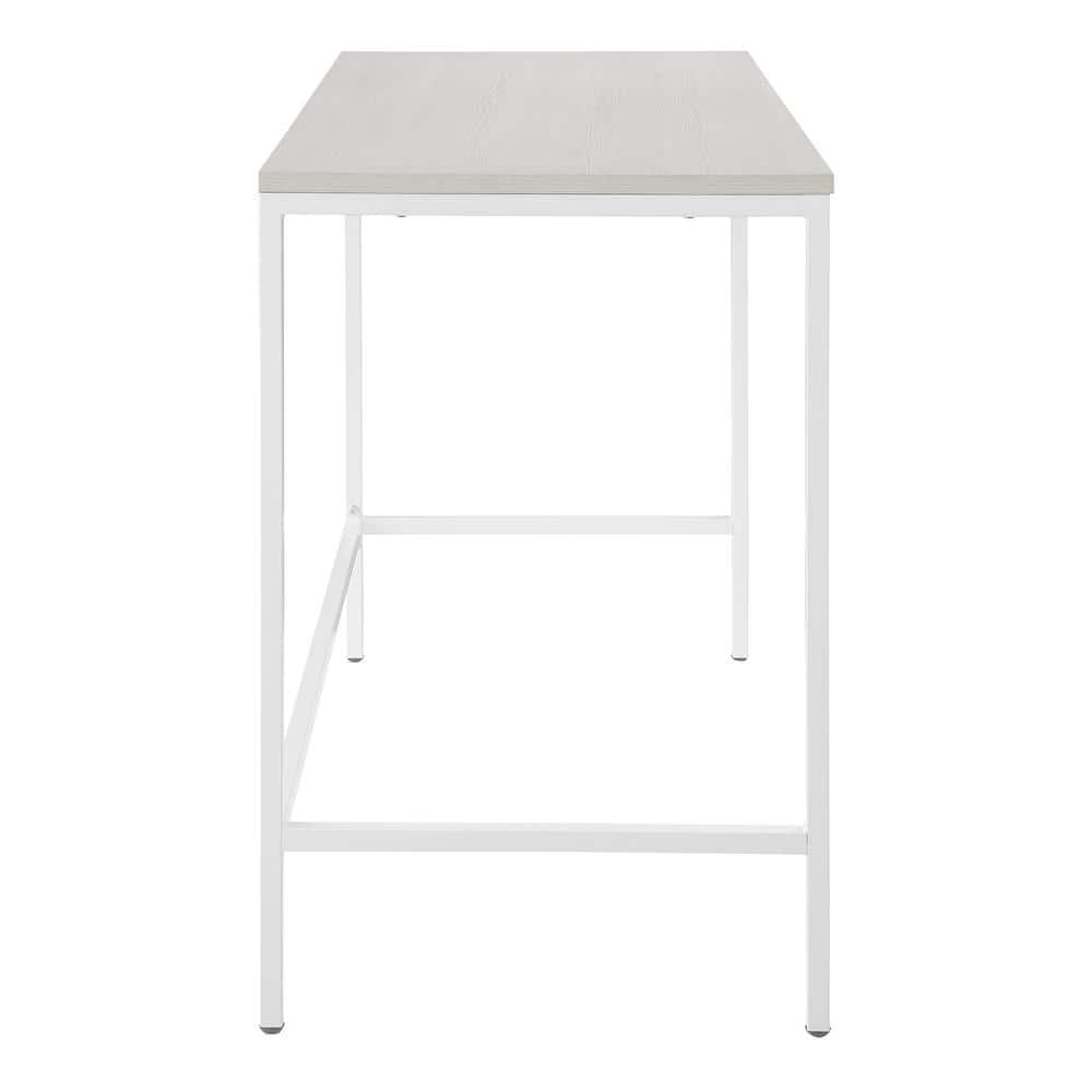 OSP Home Furnishings Contempo 42-Inch Desk, White