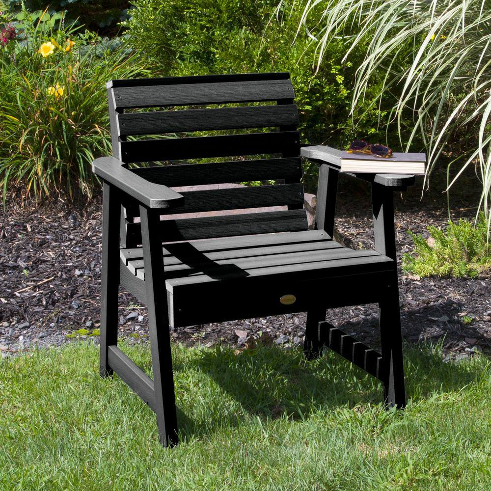 Highwood Weatherly Garden Chair - Outdoor, Eco-friendly, Synthetic Wood
