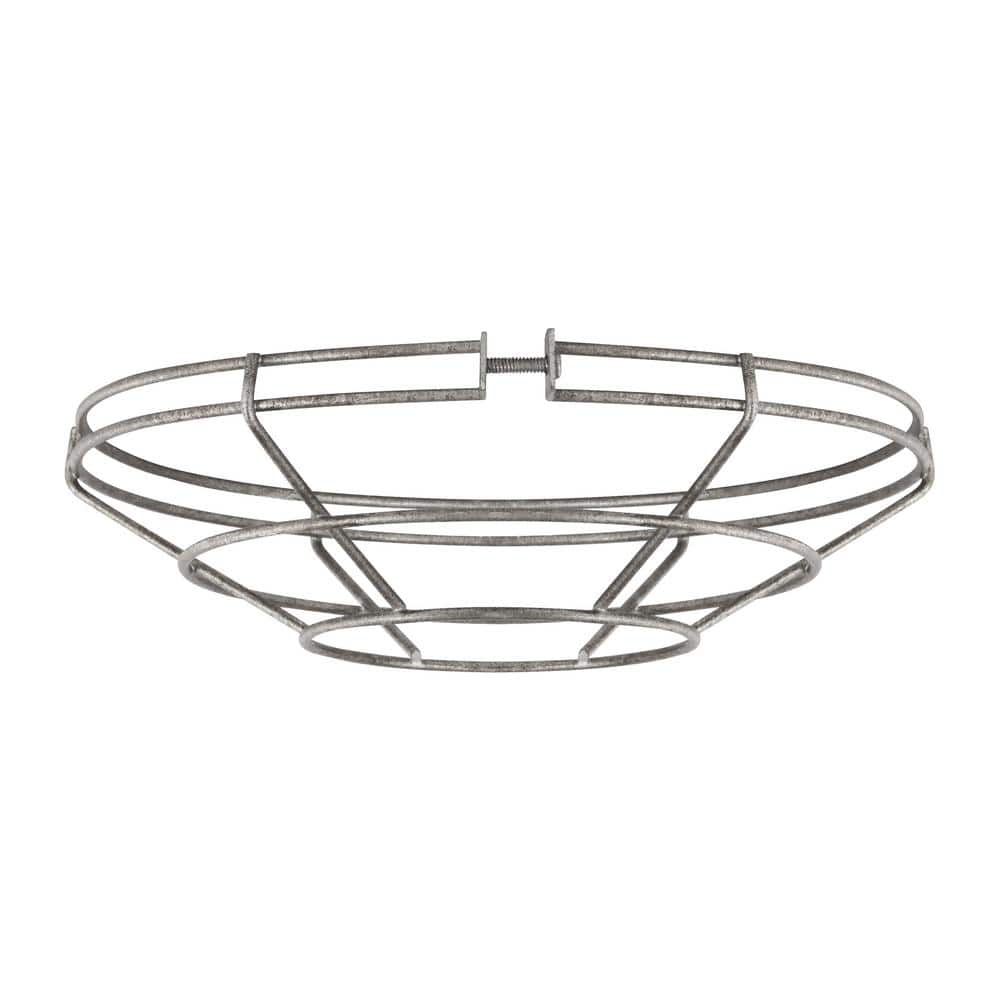 Generation Lighting Barn Light Cage for Outdoor Light Fixture Weathered Pewter 95374-57, Stainless Steel Hanging Light Cage for Rustic Home Decor, Metal Lamp Guard Cage for Outdoor Wall Light Fixture