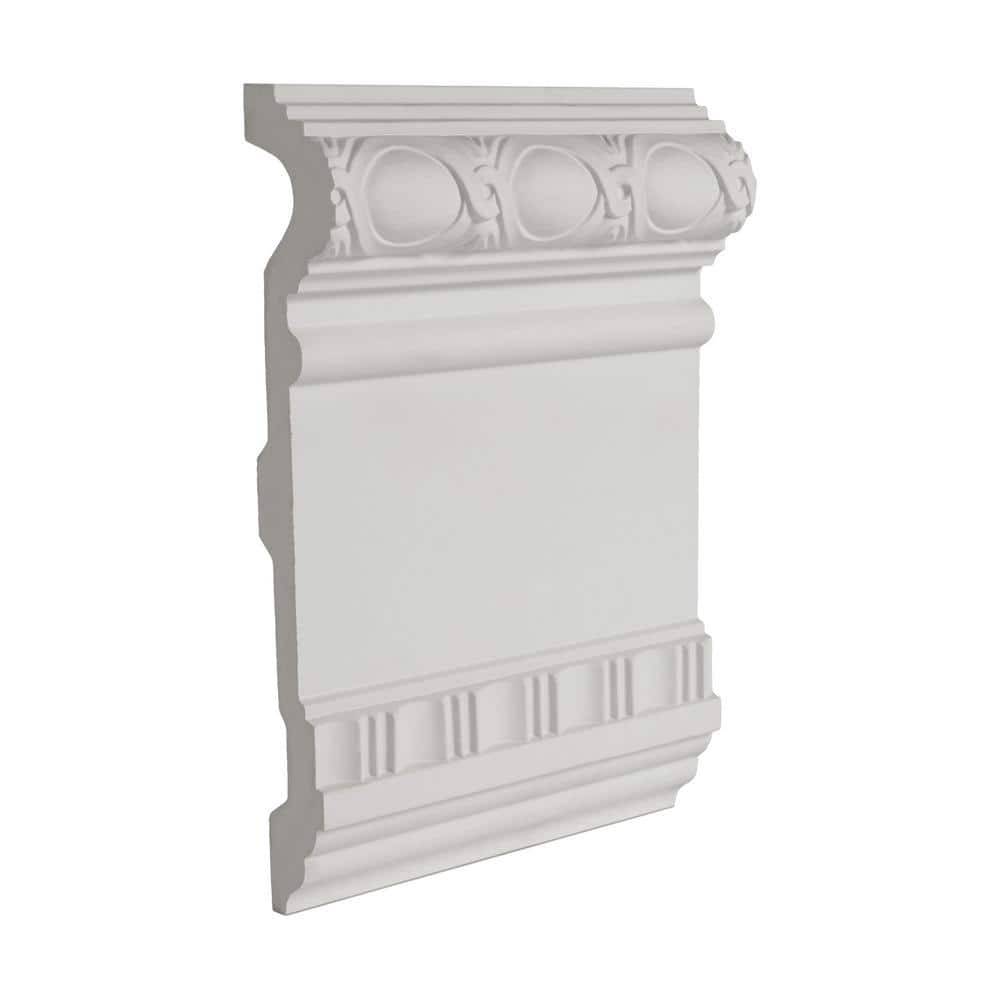Architectural Products by Outwater L.L.C. 1-3/4 in x 9-3/8 in x 6 in Long Decorative Polyurethane Panel Molding Sample