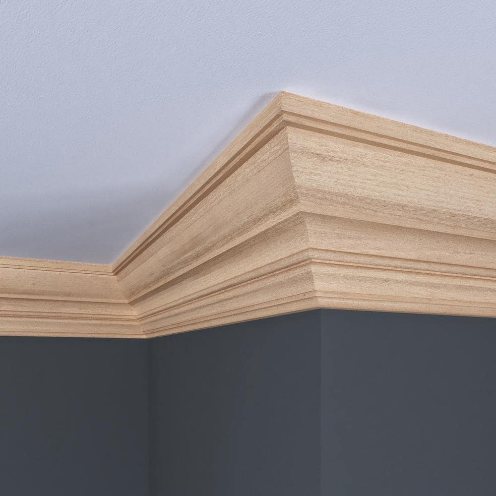 Ornamental Mouldings 4.5'' H x 96'' W x 0.5'' D Wood Crown