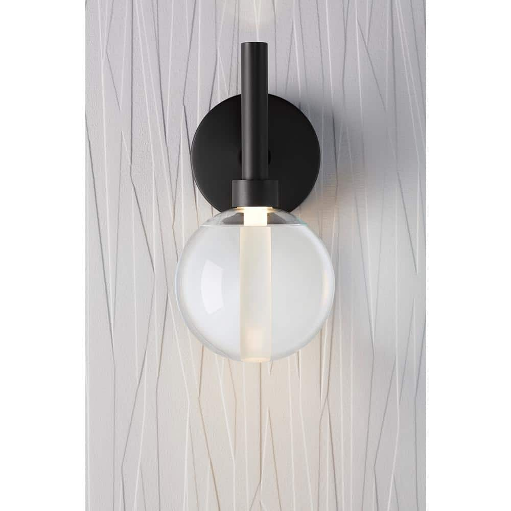 Polished Nickel Dimmable Direct Wired Electric Sconce