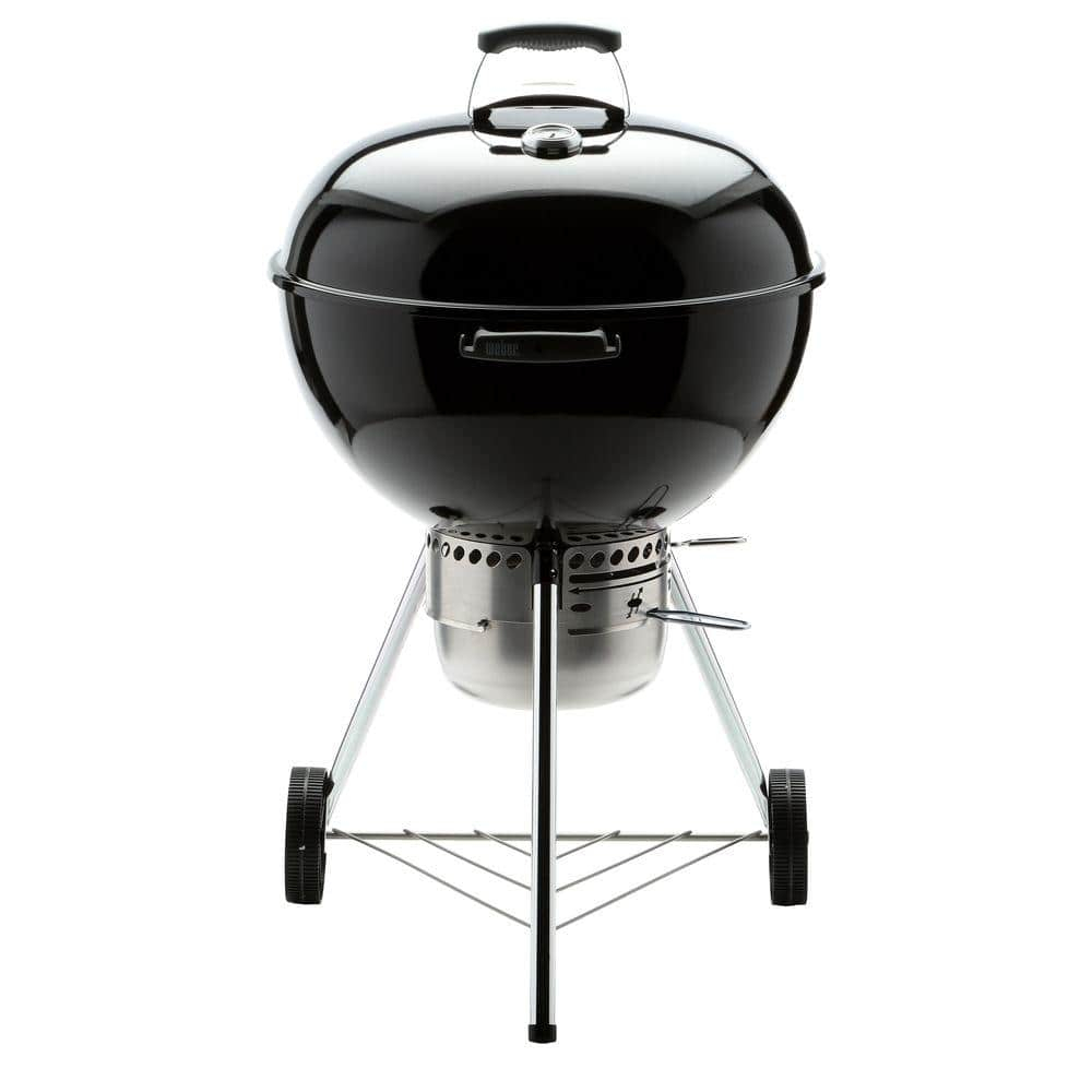 Weber Original Kettle Premium 22-Inch Charcoal Grill - Black - 14401001
