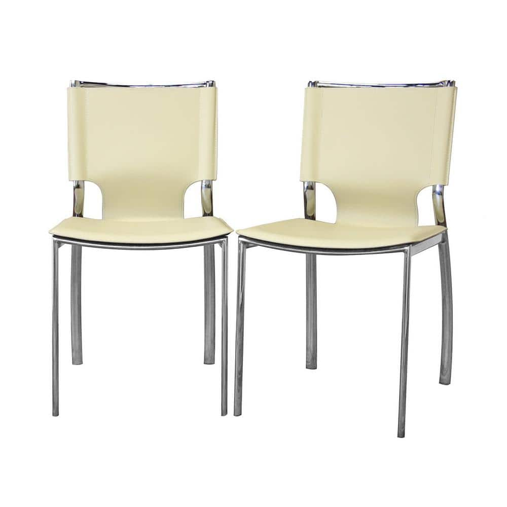 Montclare Dining Chair in Ivory (Set of 2)