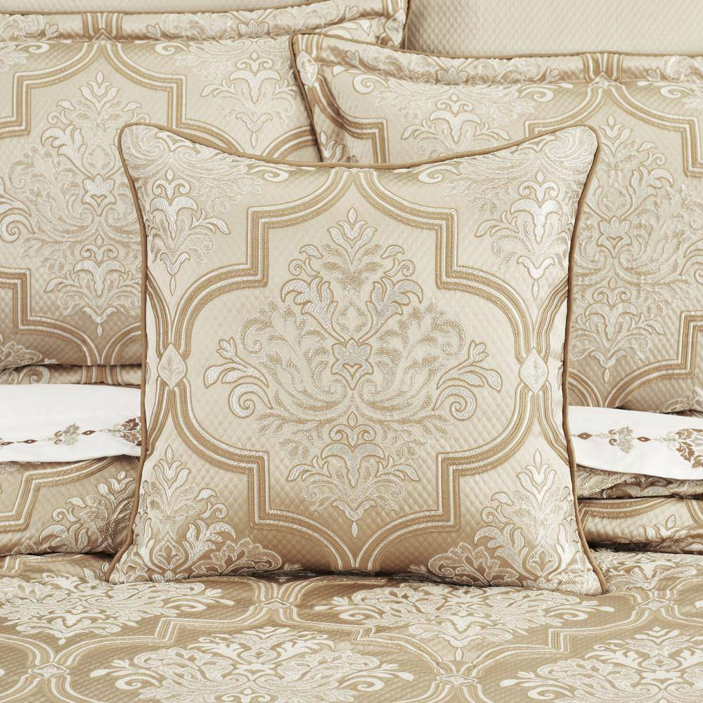 Five Queens Court Sympatica 20" Square Decorative Throw Pillow