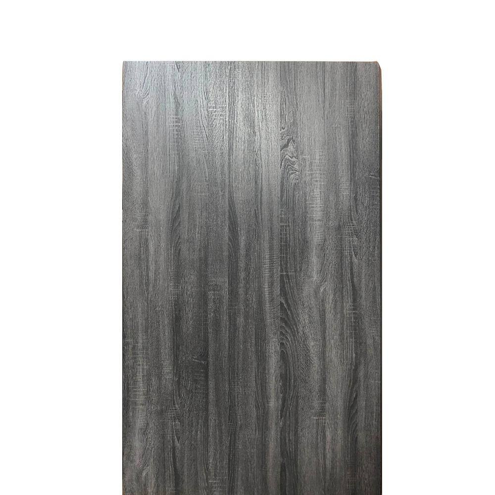 Best Master Solid Wood Counter Height Table in Antique Gray