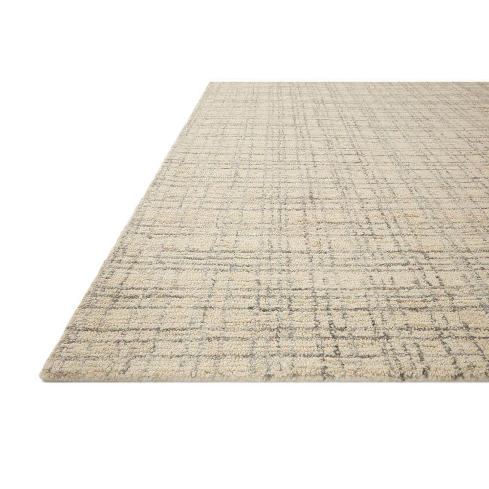 Chris Loves Julia x Loloi Polly Checkered Antique/Mist Area Rug