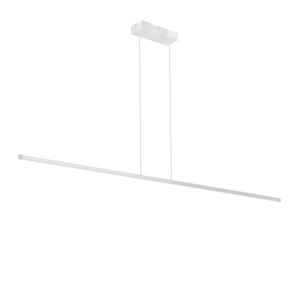 Dainolite 30W Horiz Pendant, MW w/ WH Acrylic Diffuser