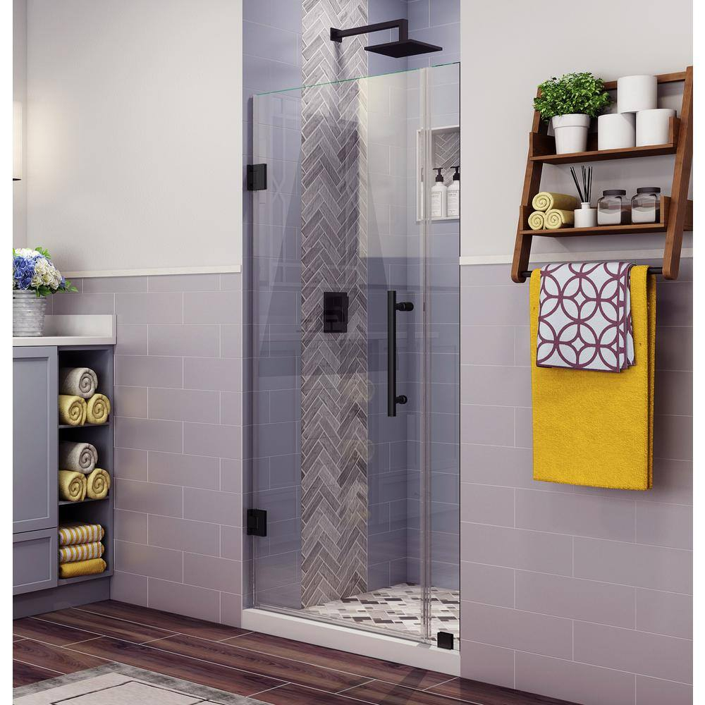 Belmore 36 x 72 Hinged Frameless Shower Door