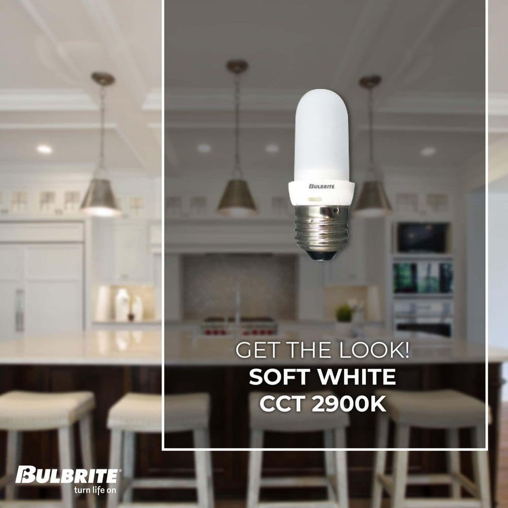 100-Watt Frosted Dimmable Halogen Light Bulbs (5-Pack)