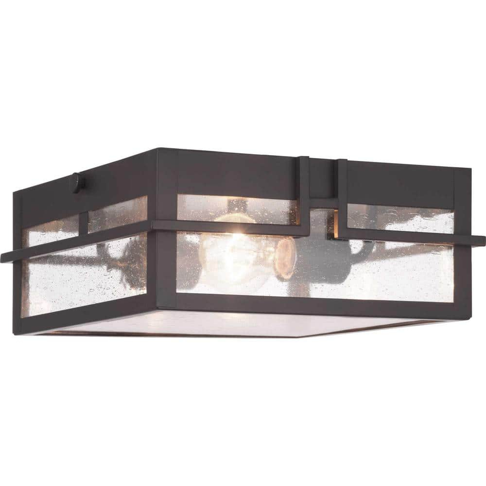 P550038-020-Progress Lighting-Boxwood - Outdoor Light - 2 Light in Modern Craftsman and Modern Mountain style - 11.38 Inches wide by 4.5 Inches high