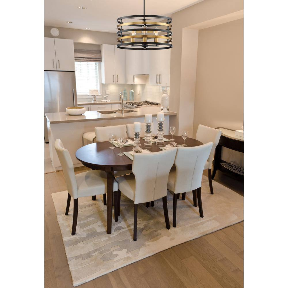 Designers Fountain 92933-AB Mya 3 Light Pendant in Antique Bronze