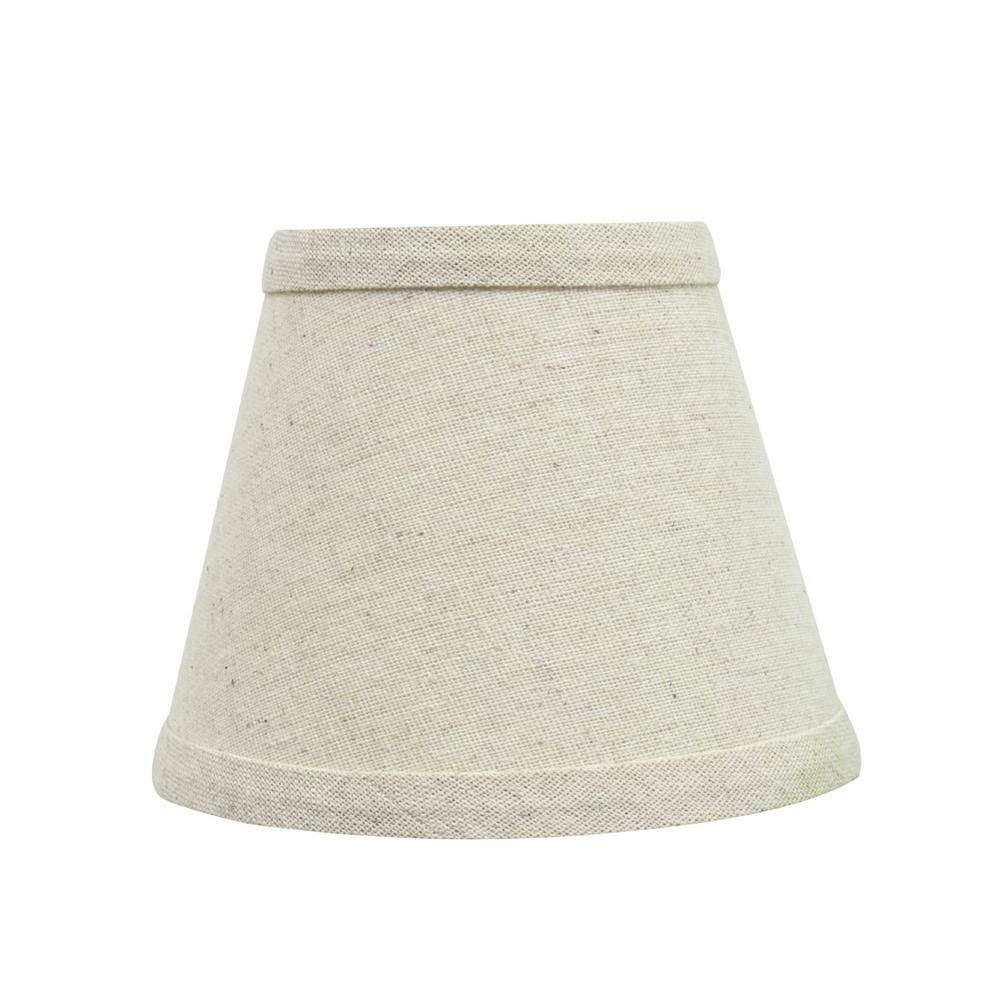 Aspen Creative Corporation 5'' Linen Empire Candelabra Shade (Set of 6)