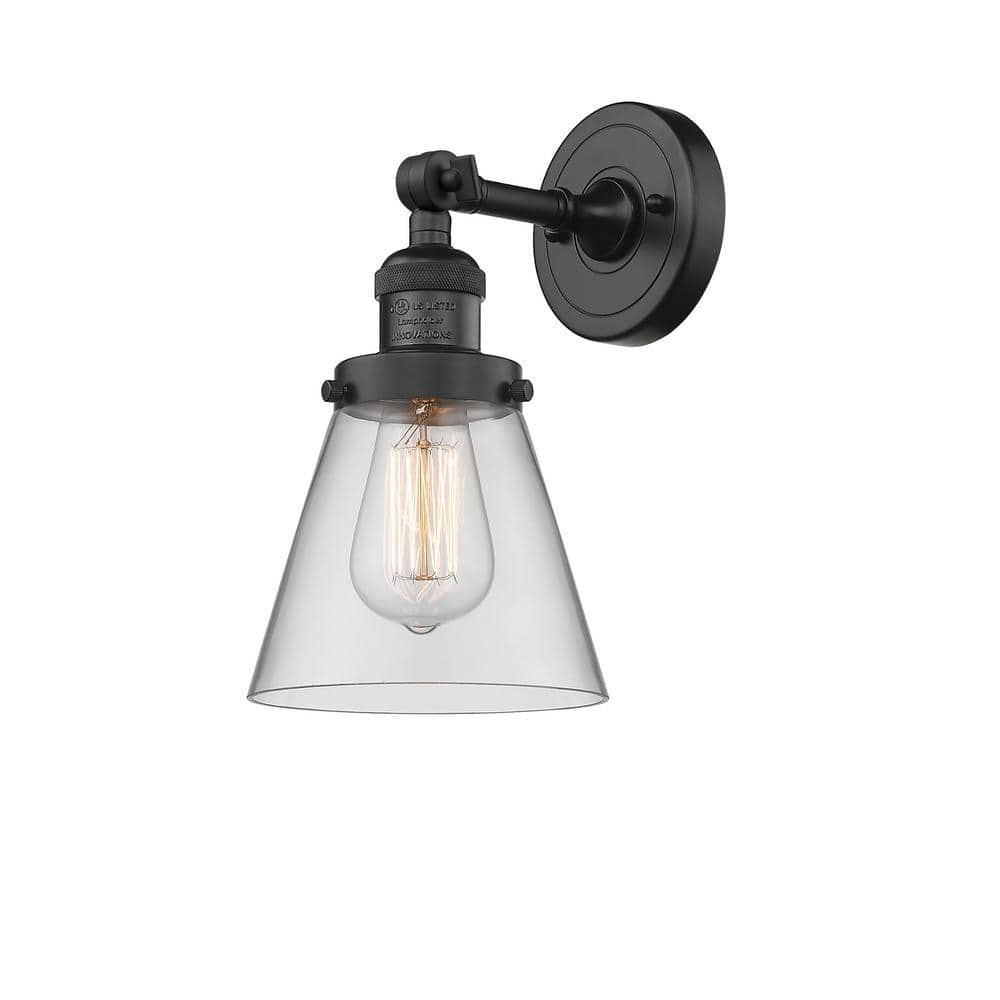 Innovations Lighting 1 - Light Sconce in  Matte Black