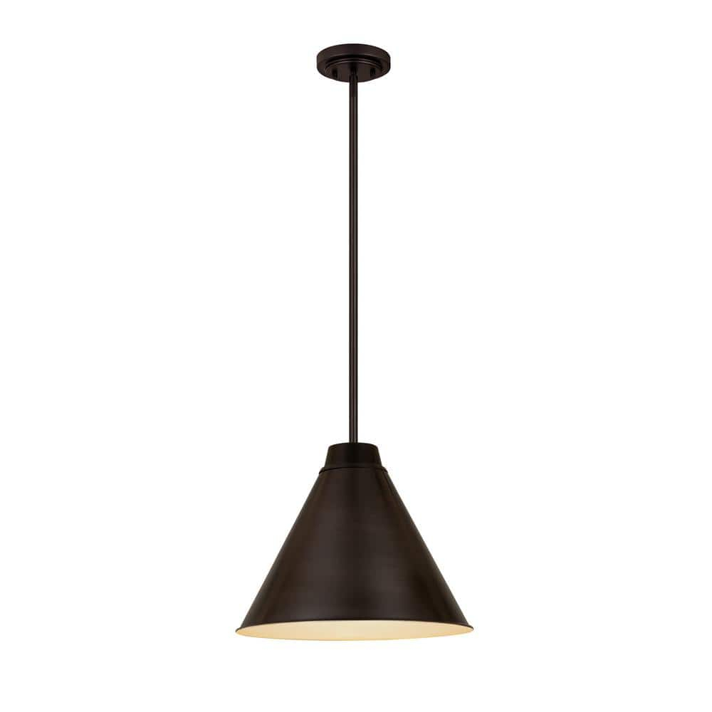 Z-Lite Eaton 1 - Light Pendant in  Matte Black