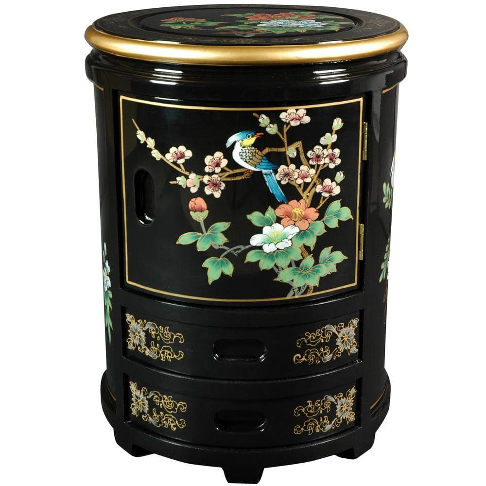 Oriental Furniture Japanese Stool
