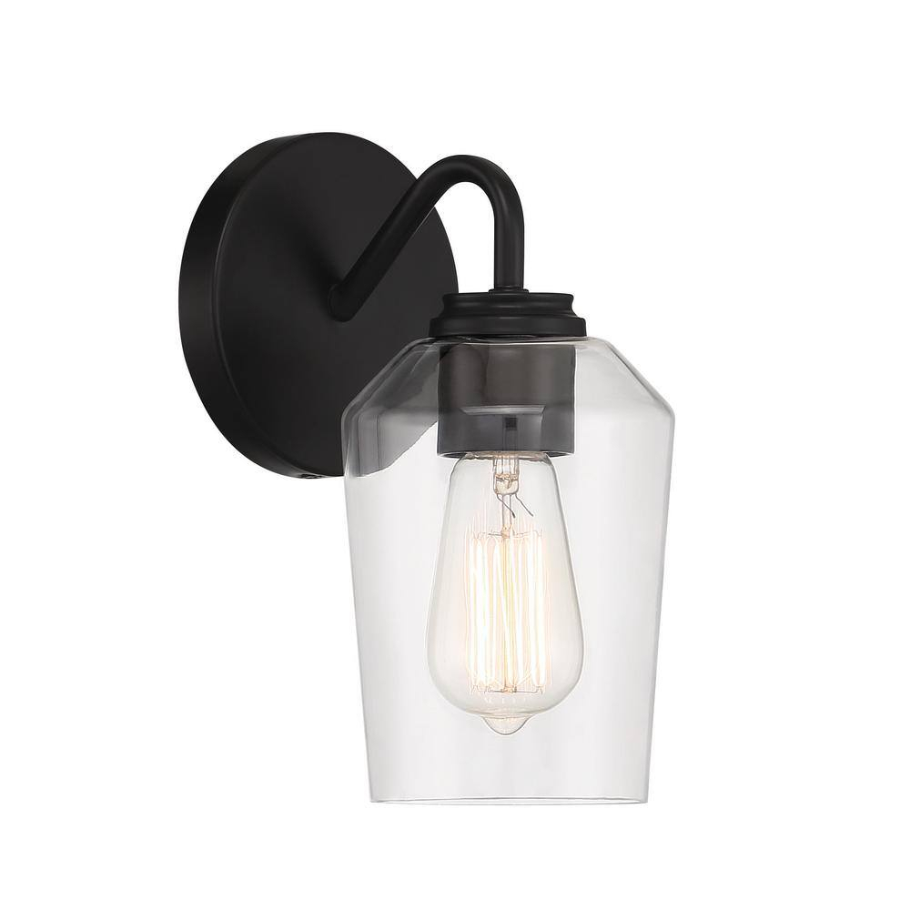 Craftmade Lighting Shayna 1 - Light Wall Light in  Flat Black