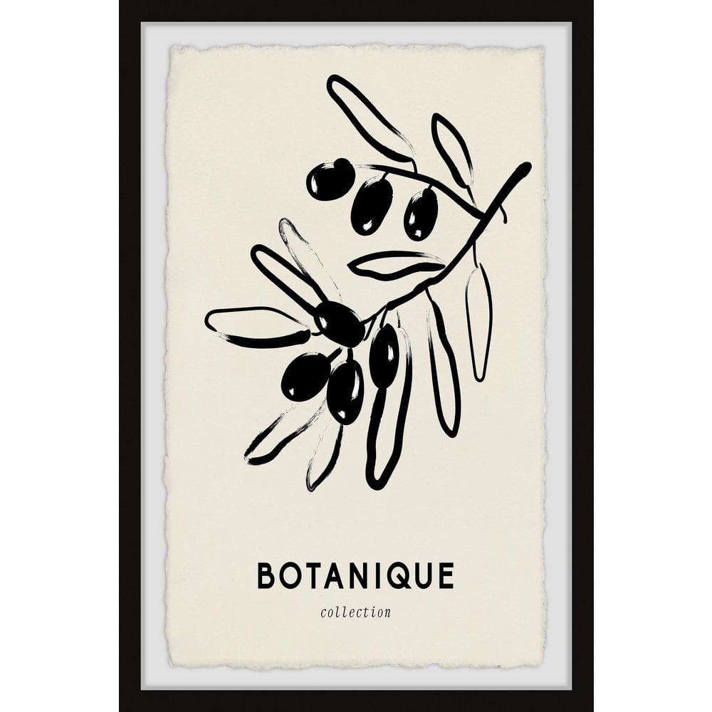 Marmont Hill The Botanique Collection Framed Painting Print