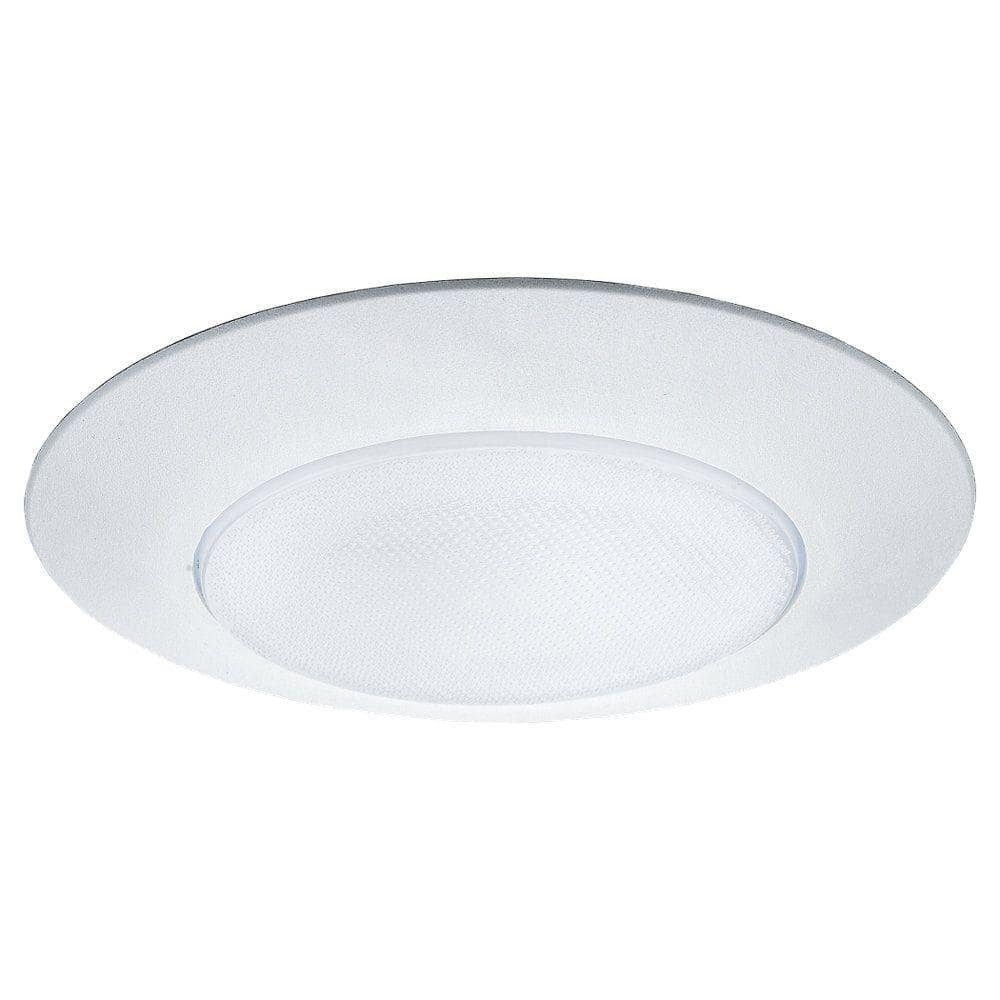 Visual Comfort Architectural 1133AT-15 8'' White Shower Recessed Trim