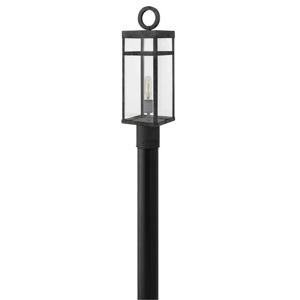 Hinkley Lighting - Porter - 1 Light Medium Outdoor Post or Pier Mount Lantern in