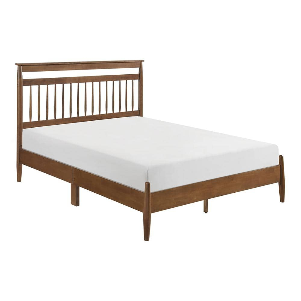 Lexicon Arlo Wood Eastern King Platform Bed in Chestnut