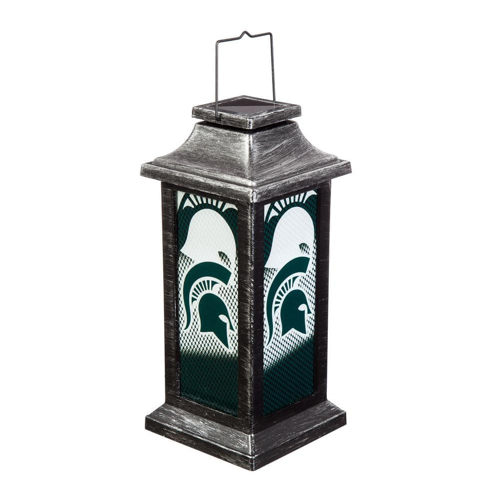 Evergreen Enterprises, Inc NCAA Team 10'' Solar Powered Outdoor Lantern