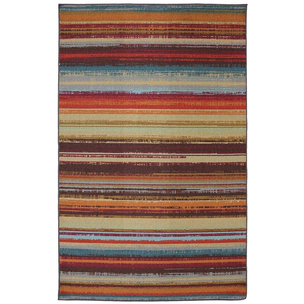 Mohawk Home Avenue Stripe Area Rug, Multi, 7'6"x10'