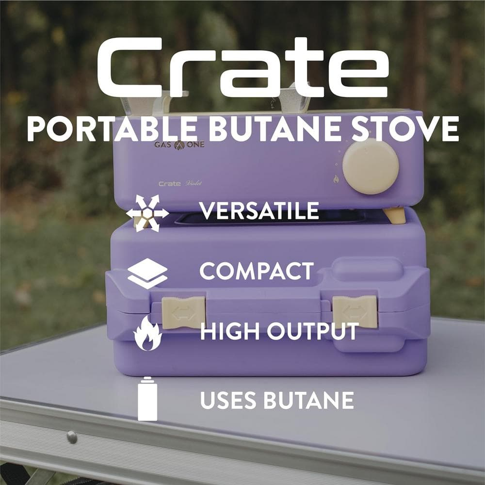 GasOne Crate Series 1 Burner Butane Camping Stove