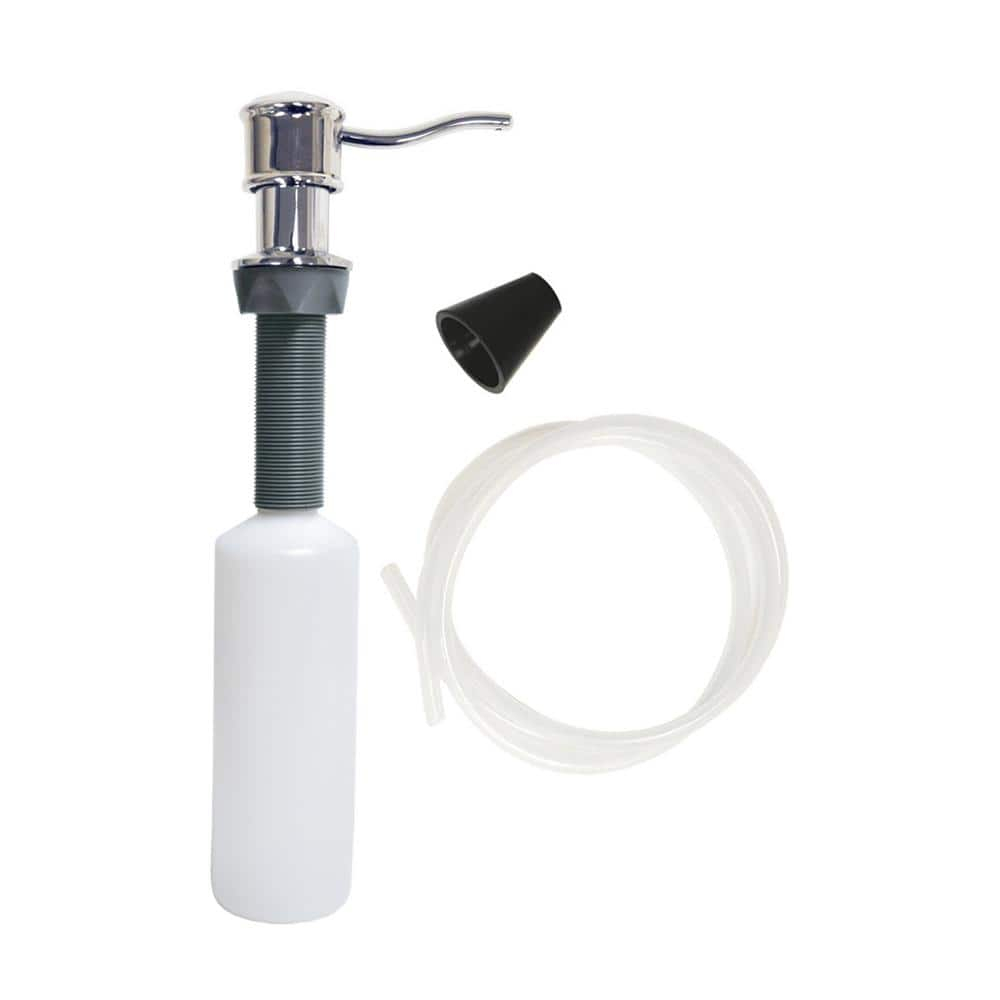 Soap Dispenser with Curved Nozzle in Chrome